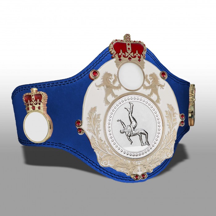 WRESTLING CHAMPIONSHIP BELT-PLTQUEEN/W/S/WRESTS - AVAILABLE IN 4 COLOURS